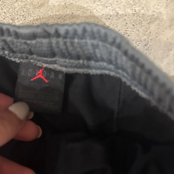 Jordan Kids' Gray and Black Layered Shorts - Picture 5 of 5